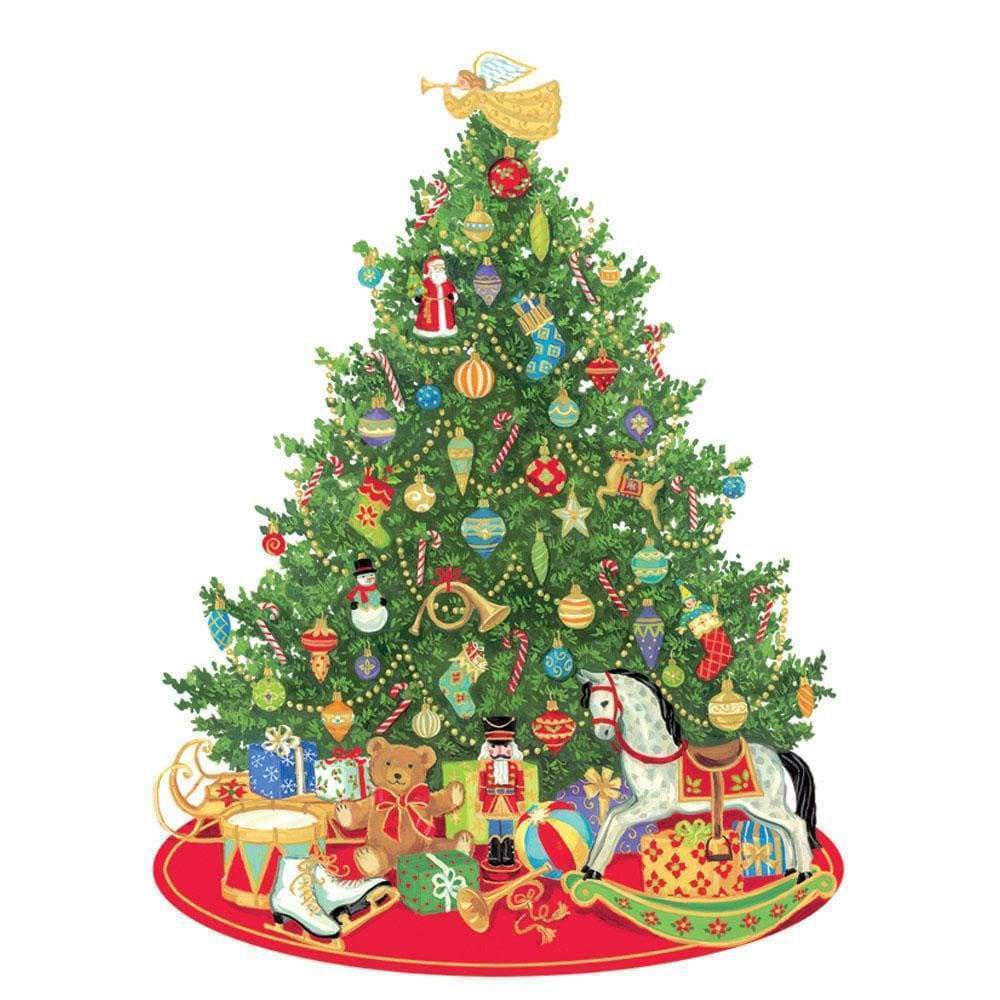 Christmas Tree Die-Cut Gift Tags